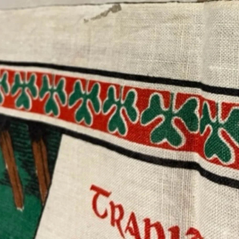 VTG Nelson Irish Linen Tea Towel ~Traditional Irish Bread Recipe 19